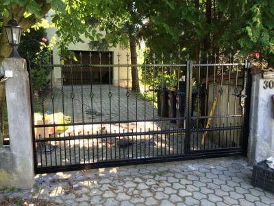 Egyedi kovácsoltvas kapu&nbsp;
